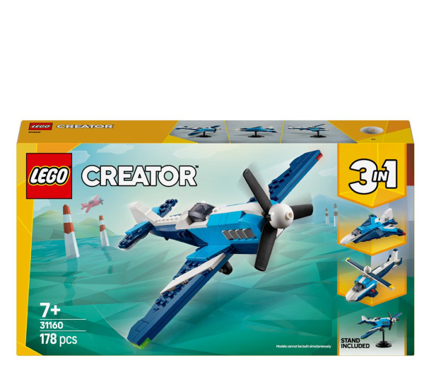 LEGO Creator 31160 Statek powietrzny: samolot wyścigowy - 1284263 - zdjęcie